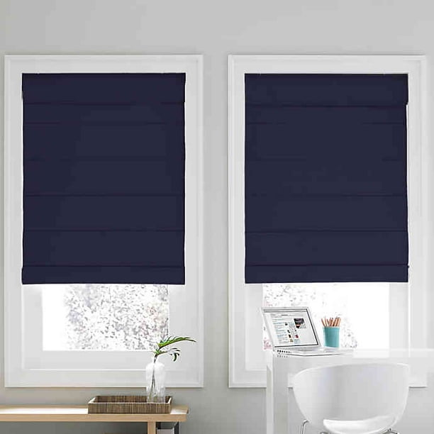 Real Simple Cordless Roman Cellular Shade Khaki, 27 X 72